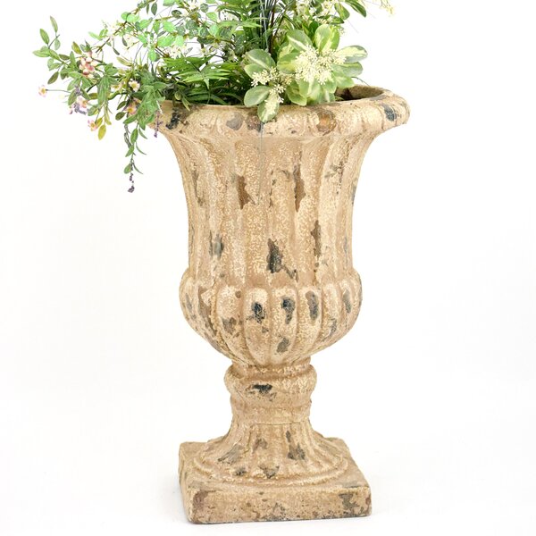 Fleur De Lis Living Bradman Garden Magnesium Urn Planter